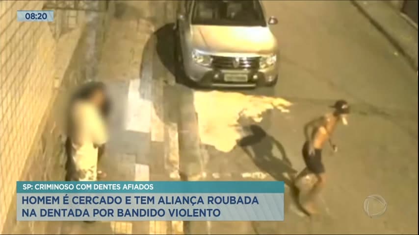 Ladrão arranca aliança de homem a dentadas no litoral de SP