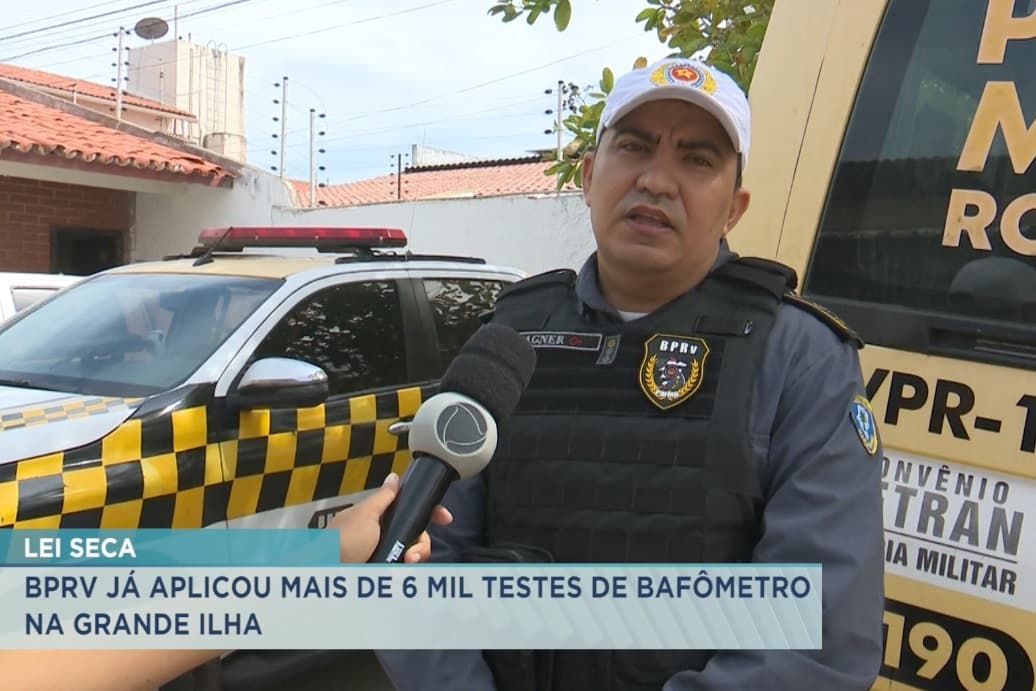 BPRV já aplicou mais de 6 mil testes de bafômetro em São Luís