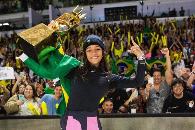 Rayssa Leal é campeã mundial de Skate
