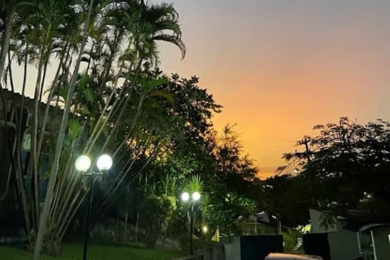 Clima seco ajuda a mudar coloração do céu em São Luís