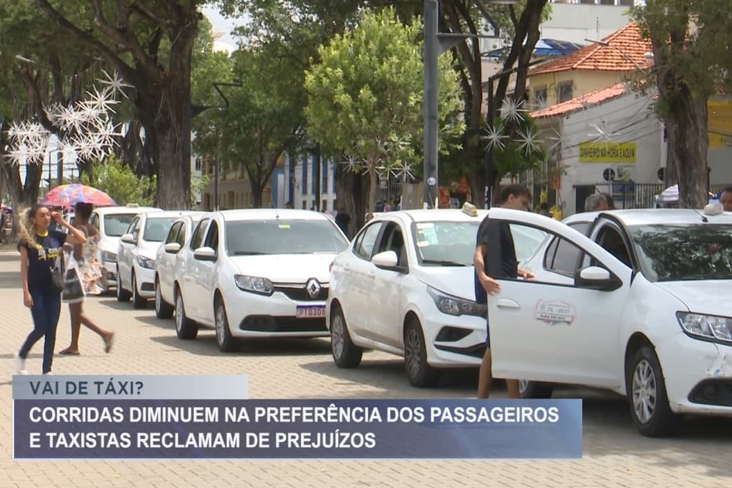 Motoristas apontam queda na procura por serviços de taxi