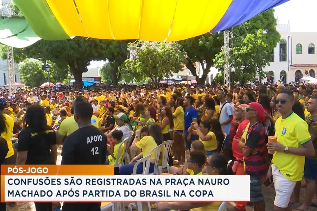 São Luís: confusões são registradas após jogo do Brasil na copa