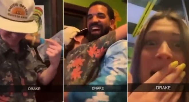 Rapper Drake dá R$ 50 mil de presente a fã; veja mais