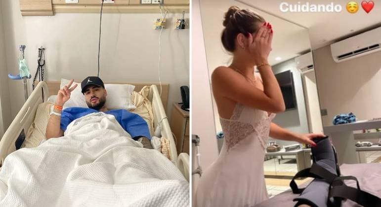 Kevinho mostra novo affair enquanto se recupera de cirurgia