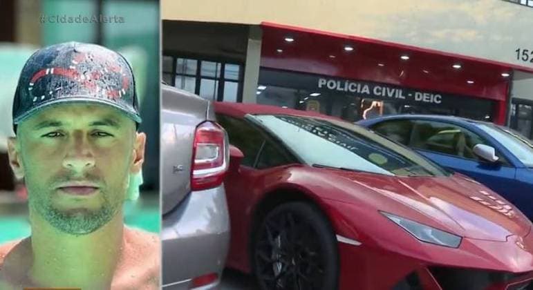 Influencer detido ostenta carrões nas redes sociais