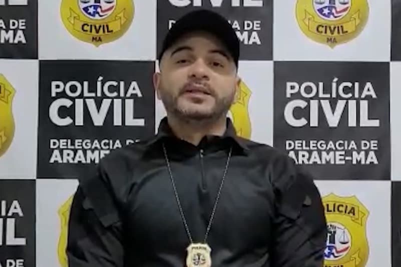 Arame: polícia conduz suspeitos de assassinar indígena