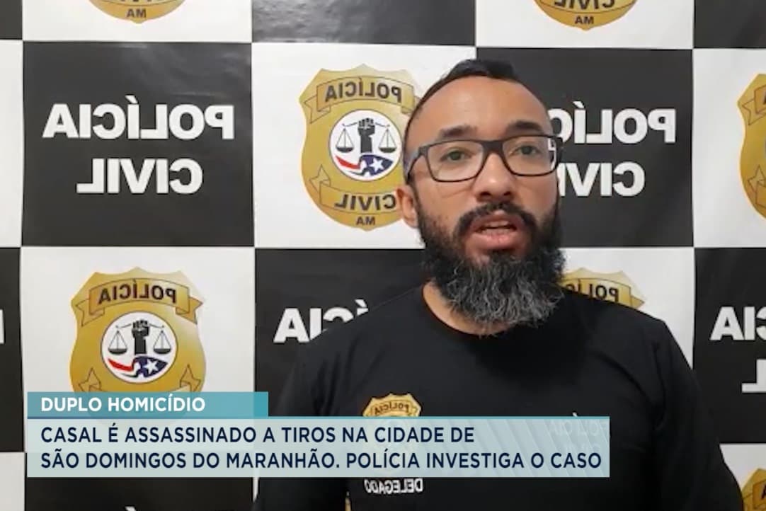 São Domingos do MA: polícia investiga assassinato de casal