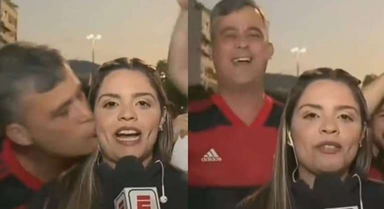 Flamenguista que assediou repórter é denunciado por crime de importunação sexual