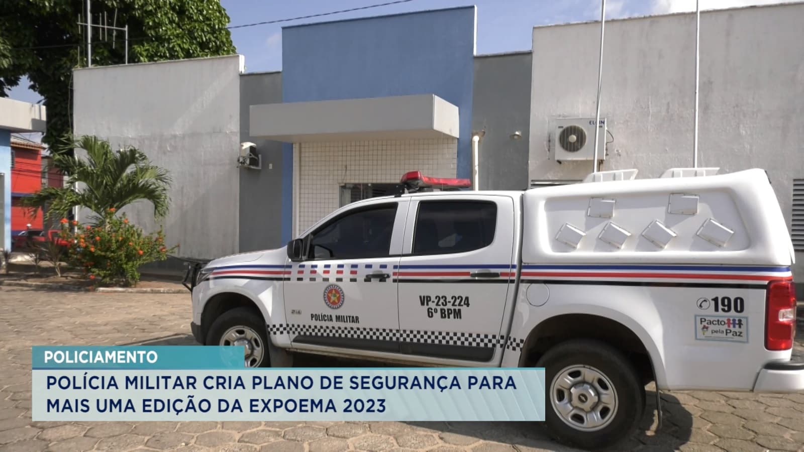 Polícia Militar reforça segurança para 63ª edição do Expoema 2023