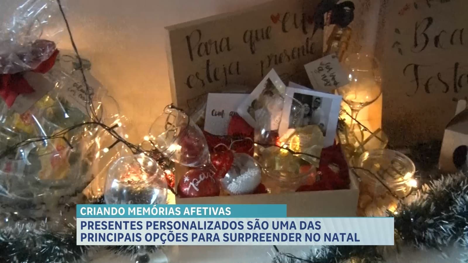 Presentes personalizados são uma das principais opções para surpreender no Natal