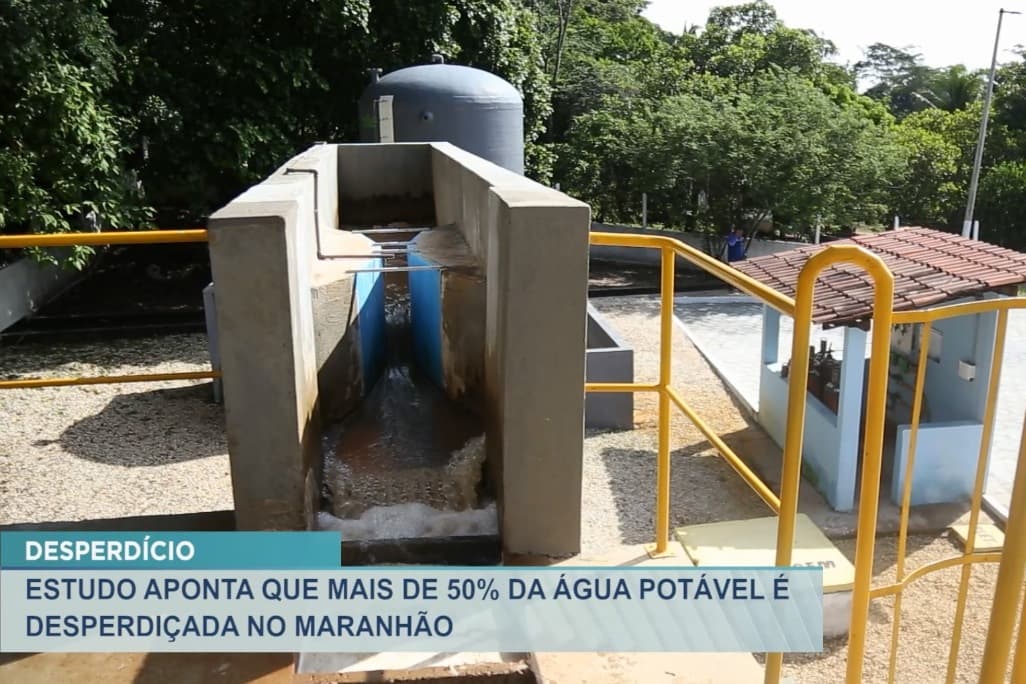 Estudos apontam mais de 50% no desperdício de água potável no MA