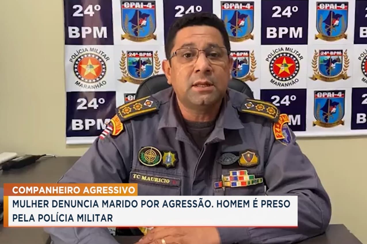 Coroatá: preso suspeito de agredir a própria esposa