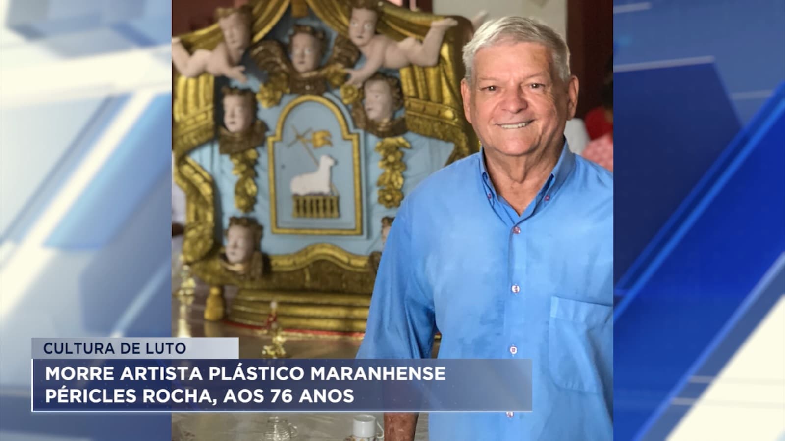 Péricles Rocha: morre o artista plástico maranhense aos 76 anos