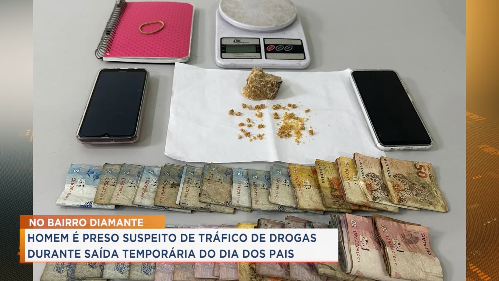 Dupla é presa pela Polícia Civil por tráfico de drogas no bairro Diamante