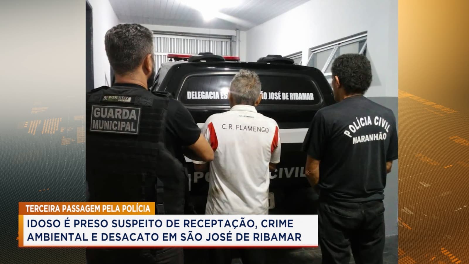 Polícia Civil prende suspeito por receptação e desacato em São José de Ribamar