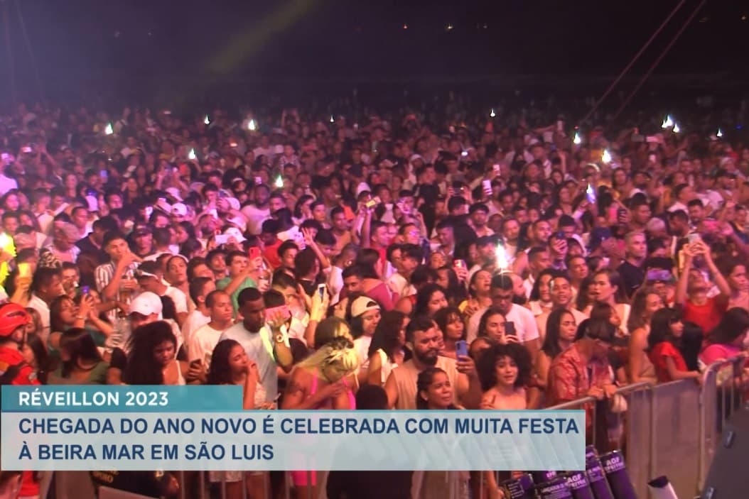 Fim de ano: 2023 é recebido com muita festa em São Luís
