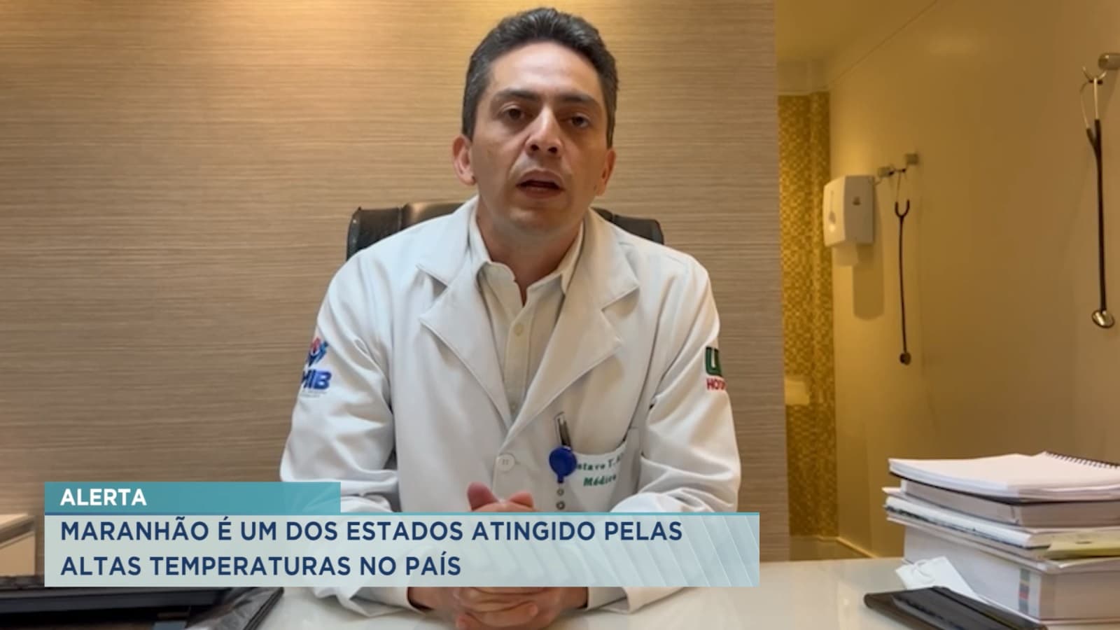 Especialista alerta para os cuidados com a hidratação durante onda de calor no MA