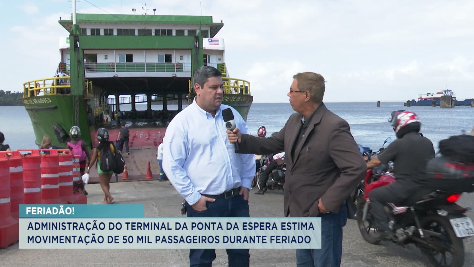 Emap reforça frota de ferryboat e horários para atender aumento de demanda durante o feriado