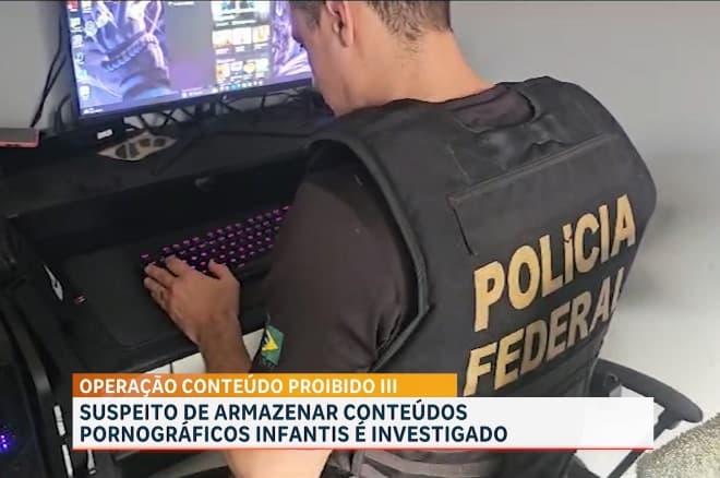 Polícia Federal cumpre mandados de busca e apreensão na casa de investigado