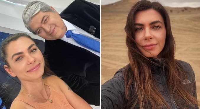 Filha de Datena revela que ficou 9 anos sem ver o apresentador