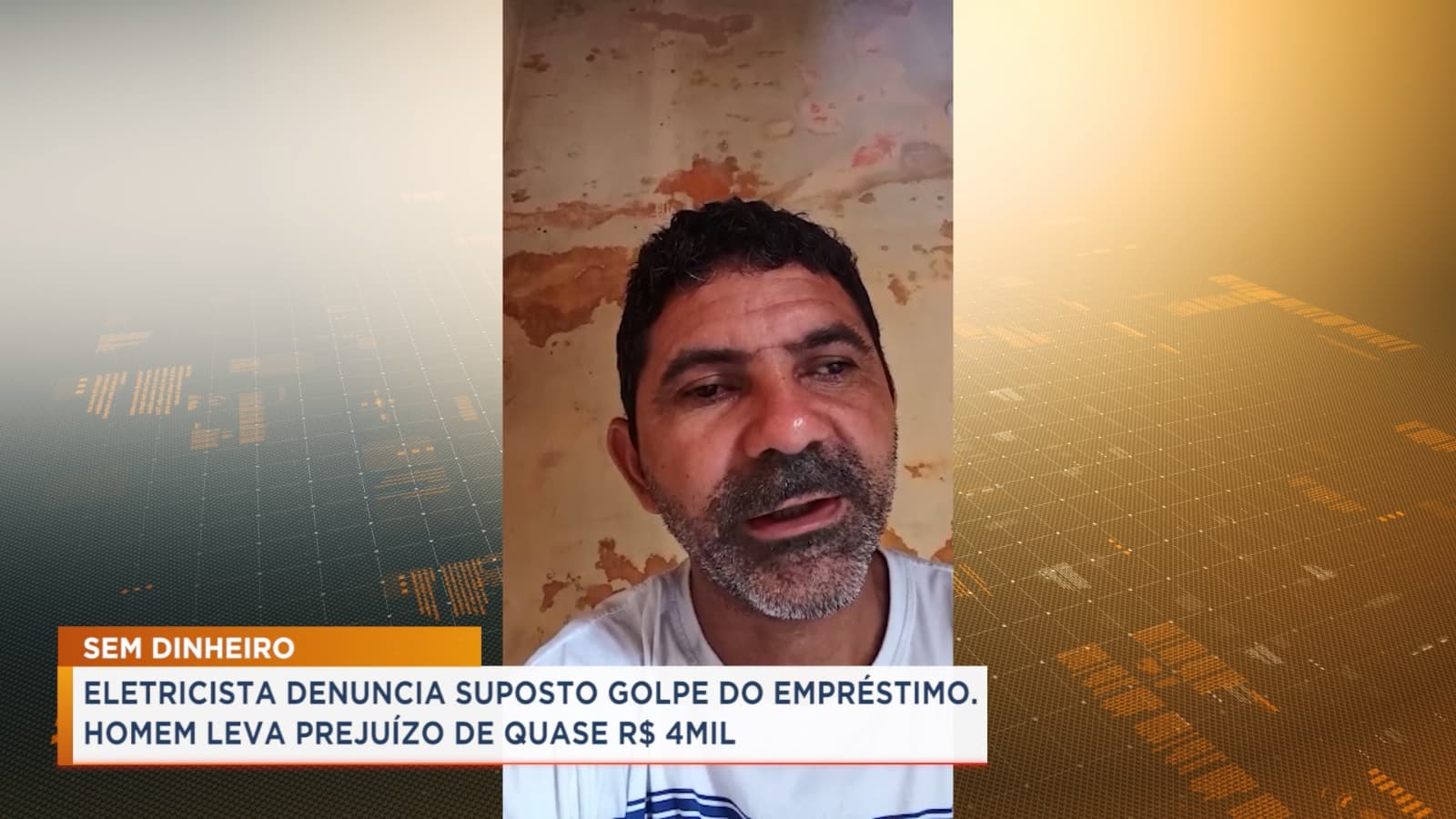 Eletricista denuncia suposto golpe financeiro em empréstimo