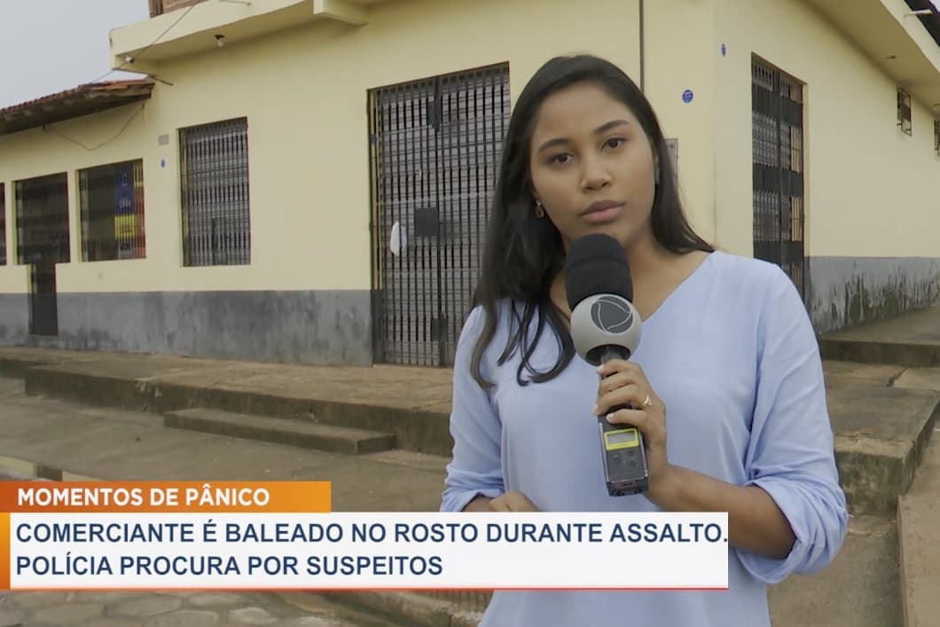 Comerciante é baleado no rosto durante assalto no bairro Jardim