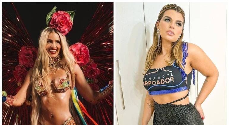 Yasmin Brunet é criticada por filha de presidente da Grande Rio