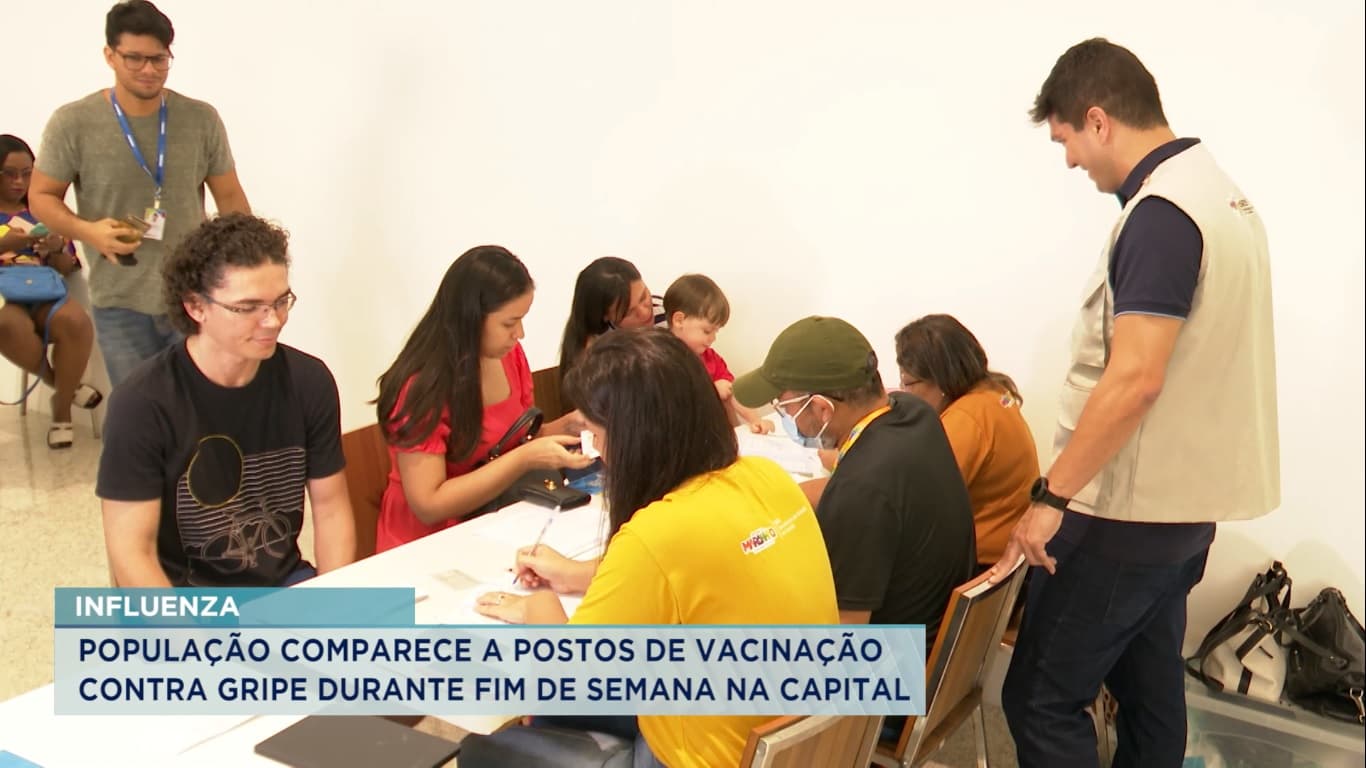Postos oferecem vacina contra gripe durante fim de semana em shoppings da capital