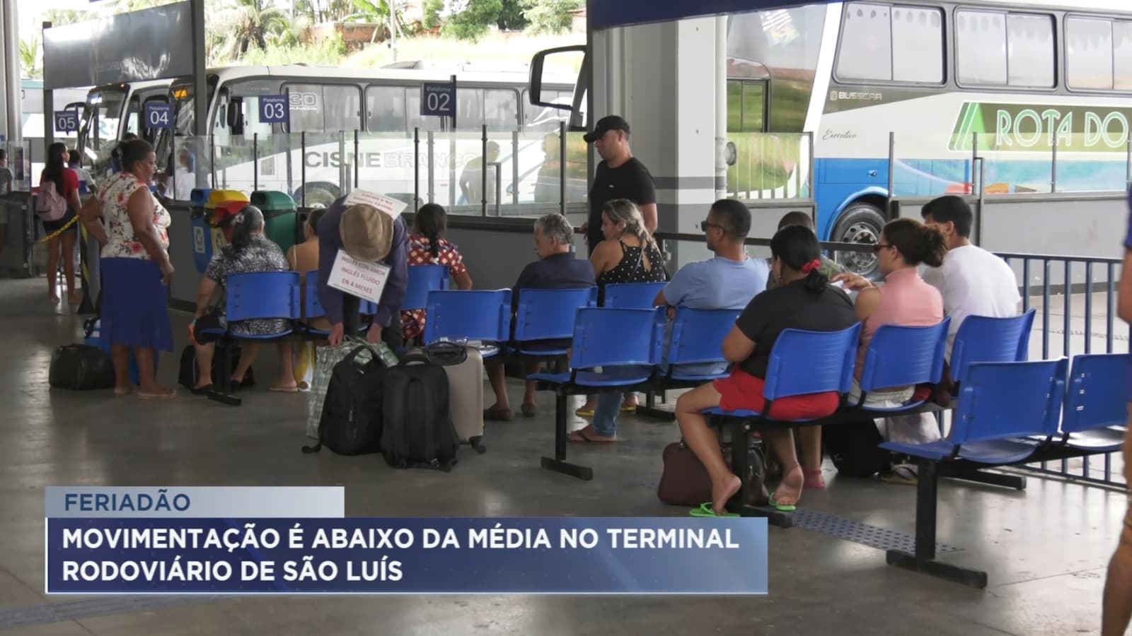 Rodoviária de São Luís tem movimentação tranquila no feriado do Trabalhador