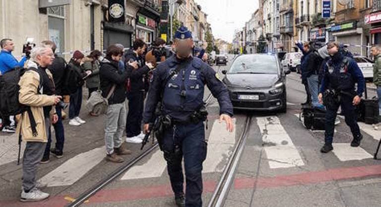 Polícia mata suspeito de disparar e tirar a vida de dois suecos em Bruxelas