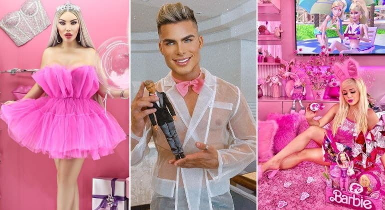 Cirurgias e vida cor-de-rosa: Barbies e Kens humanos fazem sucesso na internet