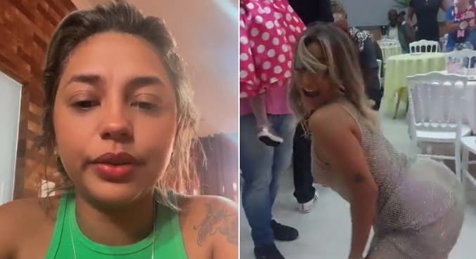 Mãe que dançou funk na festa da filha faz desabafo: 'Estou apavorada'