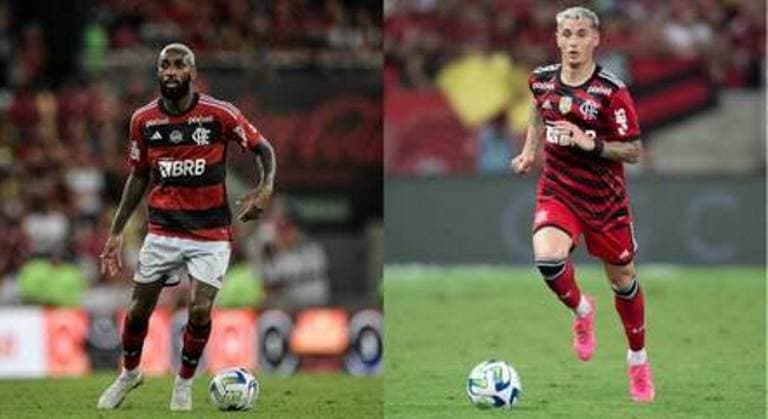 Varela e Gerson treinam juntos após troca de socos e serão titulares