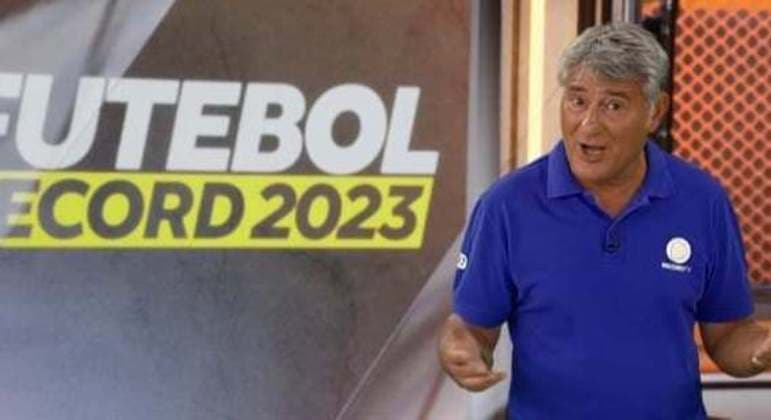 Liderança absoluta da Record TV, na estreia de Cléber Machado, na final do Paulista.