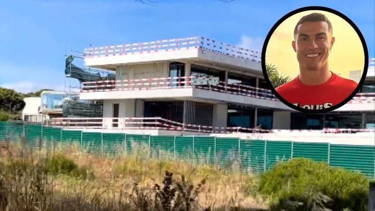 Nova mansão de R$ 170 milhões de CR7 perturba vizinhança