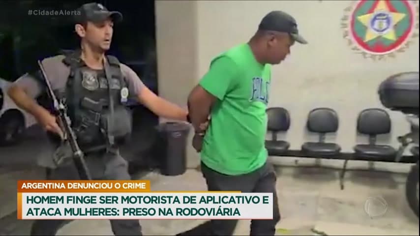 Motorista estuprador é preso após abusar de diversas mulheres