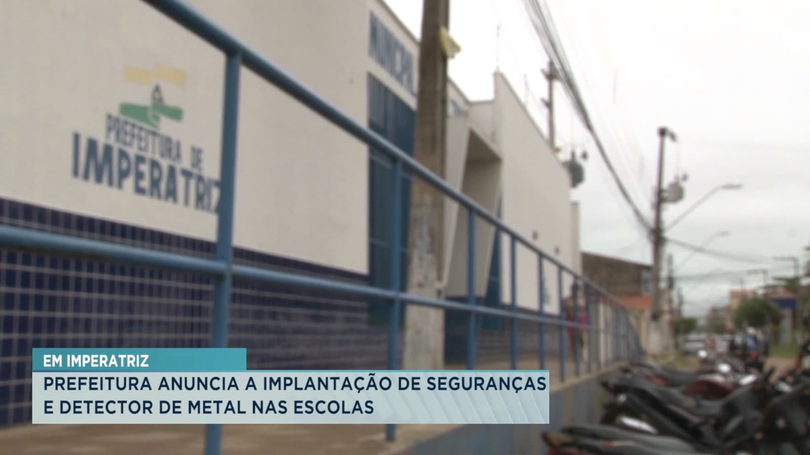 Imperatriz: prefeitura pretende implantar seguranças e detector de metal nas escolas