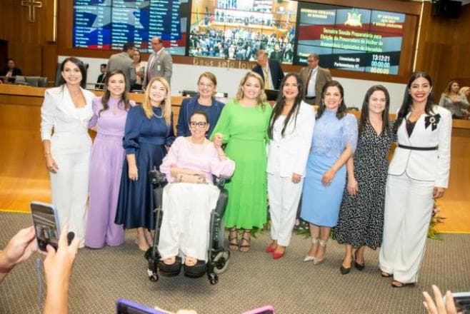 Alema: bancada feminina é a maior em 188 anos de história da Casa