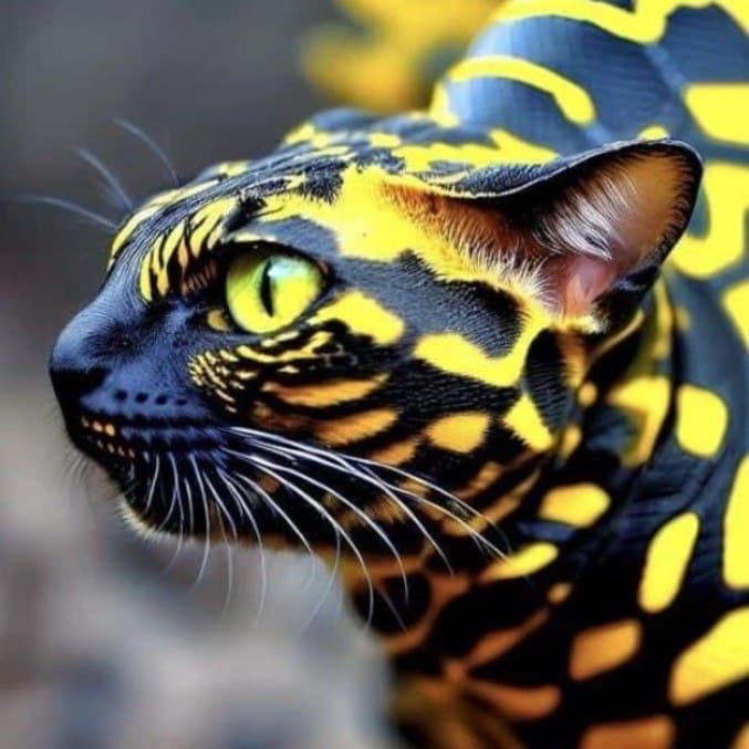 Foto de suposto 'gato-cobra' raríssimo viraliza e divide a web