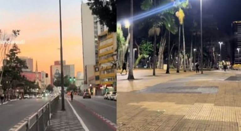 Influenciador elege cinco lugares para ser assaltado no centro de São Paulo e viraliza; assista