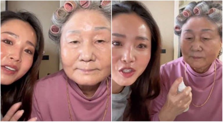 Mulher de 80 anos choca web com pele hidratada e sem rugas