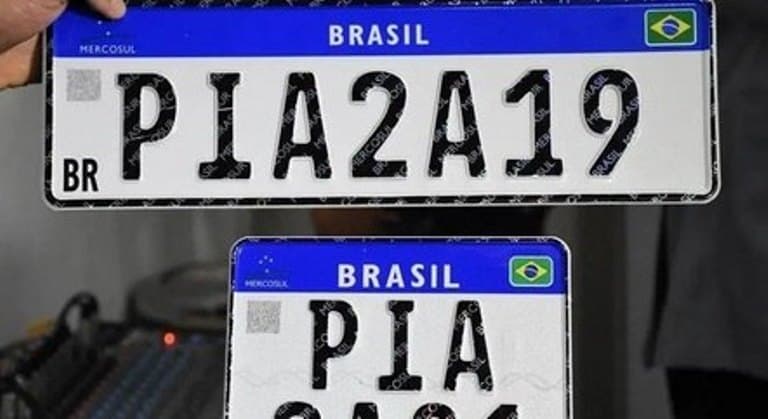 Entenda a nova mudança em placas de veículos no modelo Mercosul