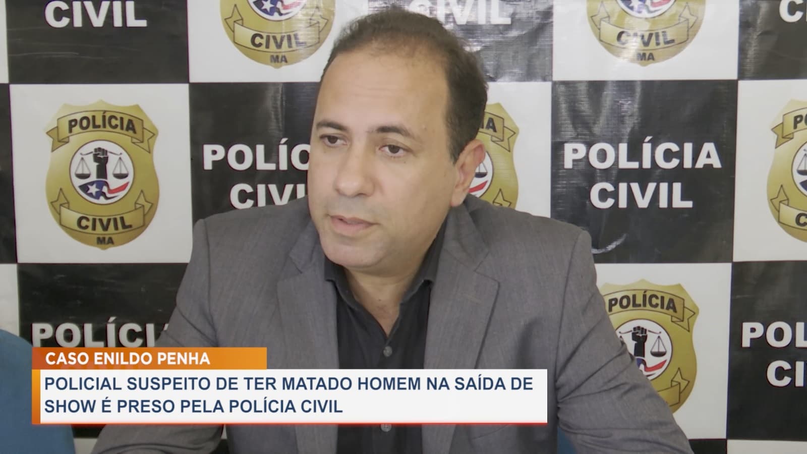 Preso suspeito de ter matado homem na saida de show em São Luis