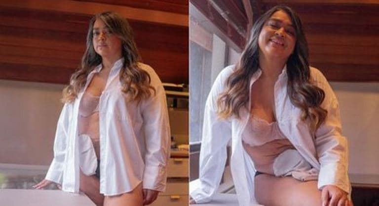 Preta Gil posa com bolsa de ileostomia à mostra: 'Não tenho vergonha'