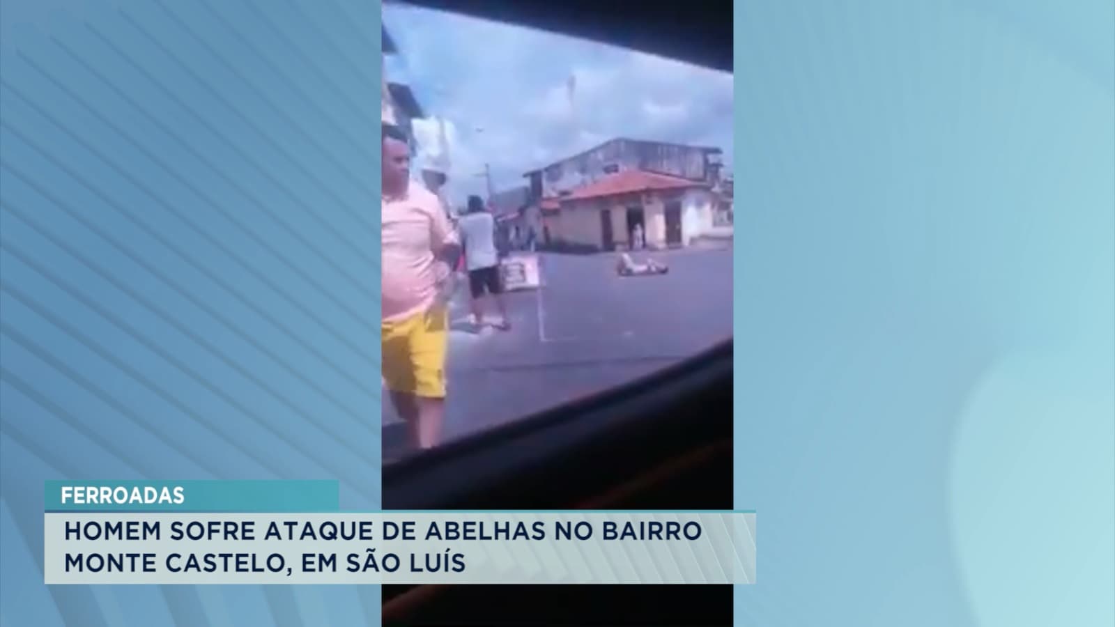 Homem sofre ataque de abelhas no bairro Monte Castelo