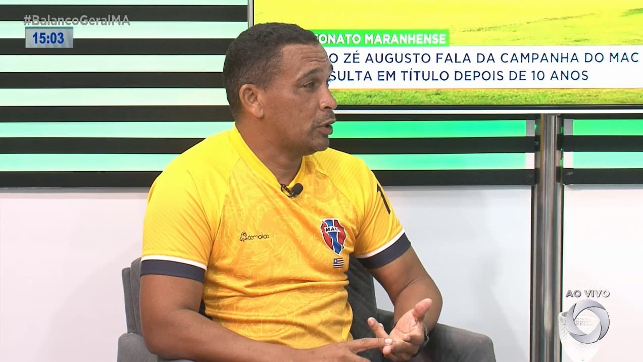 Esporte Cidade entrevista Zé Augusto, Técnico Campeão do Maranhense 2023