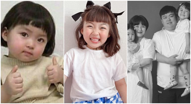 Veja como está a bebê coreana que ficou famosa em figurinhas do WhatsApp