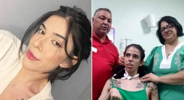 Jovem que cheirou pimenta passa Natal com a família em hospital: 'Nossa luta continua'