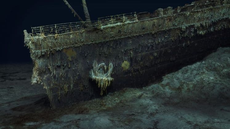 Titanic: novas imagens mostram detalhes do navio no fundo do mar