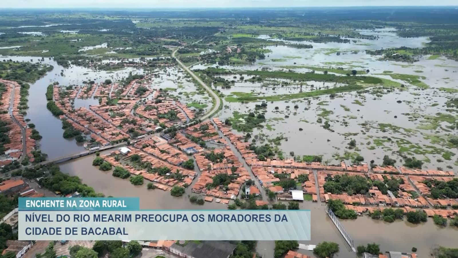 Bacabal: nível do Rio Mearim preocupa moradores